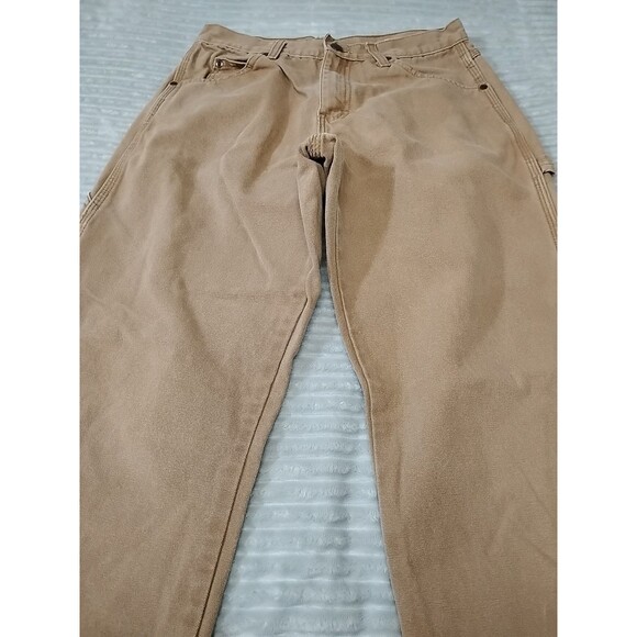 Dickies Carpenter camel khaki jeans mens 30 X 32 workwear - Picture 2 of 14